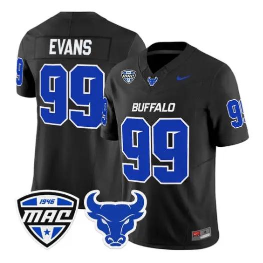 Cornell Evans Jersey #99 Buffalo Bulls 2026 All Stitched 2 Cornell Evans Jersey #99 Buffalo Bulls 2026 All Stitched by My Store NCAA Football Jerseys