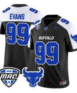 Cornell Evans Jersey #99 Buffalo Bulls 2026 All Stitched by My Store NCAA Football Jerseys