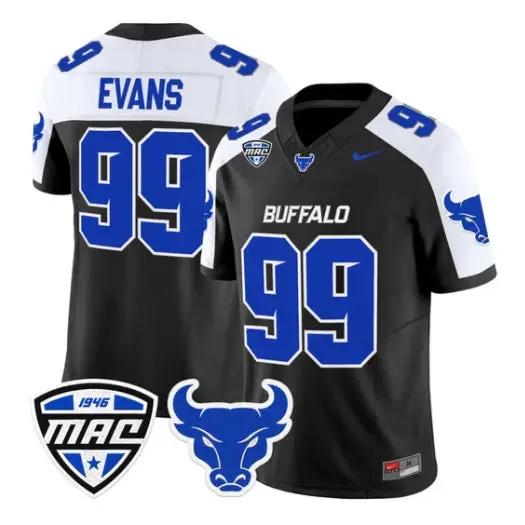 Cornell Evans Jersey #99 Buffalo Bulls 2026 All Stitched 1 Cornell Evans Jersey #99 Buffalo Bulls 2026 All Stitched by My Store NCAA Football Jerseys