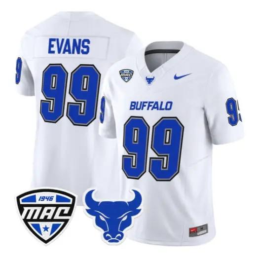 Cornell Evans Jersey #99 Buffalo Bulls 2026 All Stitched 5 Cornell Evans Jersey #99 Buffalo Bulls 2026 All Stitched by My Store NCAA Football Jerseys