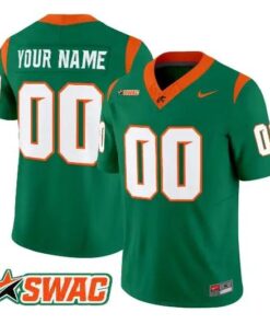 Custom Florida A&M Rattlers Jesey Name, Number 2026 Limited Stitched by My Store NCAA Football Jerseys
