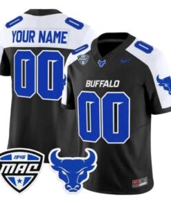 Custom Buffalo Bulls Jersey Name, Number 2026 All Stitched by My Store NCAA Football Jerseys