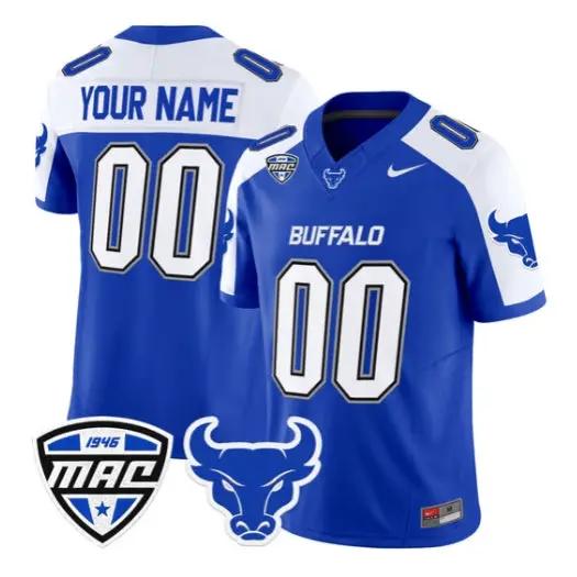 Custom Buffalo Bulls Jersey Name, Number 2026 All Stitched 3 Custom Buffalo Bulls Jersey Name, Number 2026 All Stitched by My Store NCAA Football Jerseys