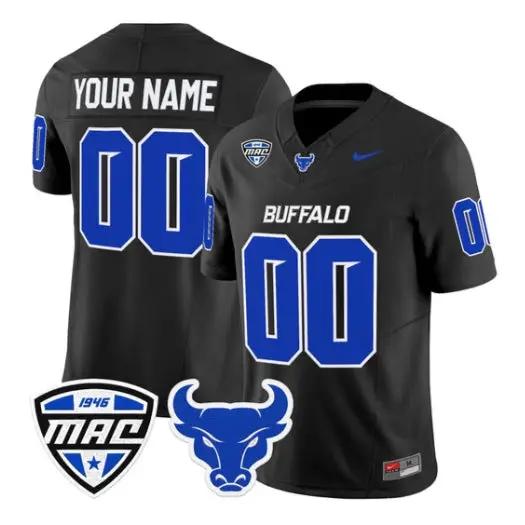 Custom Buffalo Bulls Jersey Name, Number 2026 All Stitched 2 Custom Buffalo Bulls Jersey Name, Number 2026 All Stitched by My Store NCAA Football Jerseys