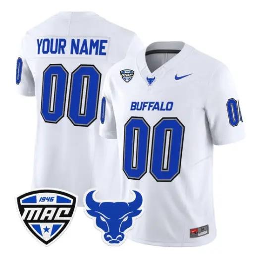 Custom Buffalo Bulls Jersey Name, Number 2026 All Stitched 5 Custom Buffalo Bulls Jersey Name, Number 2026 All Stitched by My Store NCAA Football Jerseys
