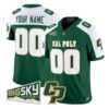 Custom Cal Poly Mustangs Jersey Name, Number 2026 Vapor Stitched by My Store NCAA Football Jerseys