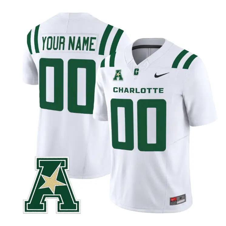 Custom Charlotte 49ers Jersey Name, Number 2026 Vapor All Stitched 3 Custom Charlotte 49ers Jersey Name, Number 2026 Vapor All Stitched by My Store NCAA Football Jerseys