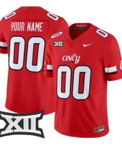 Custom Cincinnati Bearcats Jersey Name, Number 2026 Vapor Limited Stitched by My Store NCAA Football Jerseys