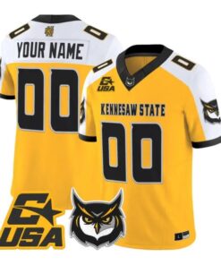 Custom Kennesaw State Owls Jersey Name, Number 2026 Vapor All Stitched 10 Custom Kennesaw State Owls Jersey Name, Number 2026 Vapor All Stitched by My Store NCAA Football Jerseys