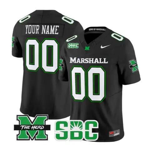 Custom Marshall Thundering Herd Jersey 2026 Vapor Stitched 1 Custom Marshall Thundering Herd Jersey 2026 Vapor Stitched by My Store NCAA Football Jerseys