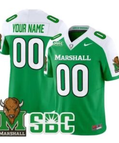 Custom Marshall Thundering Herd Jersey 2026 Vapor Stitched 8 Custom Marshall Thundering Herd Jersey 2026 Vapor Stitched by My Store NCAA Football Jerseys