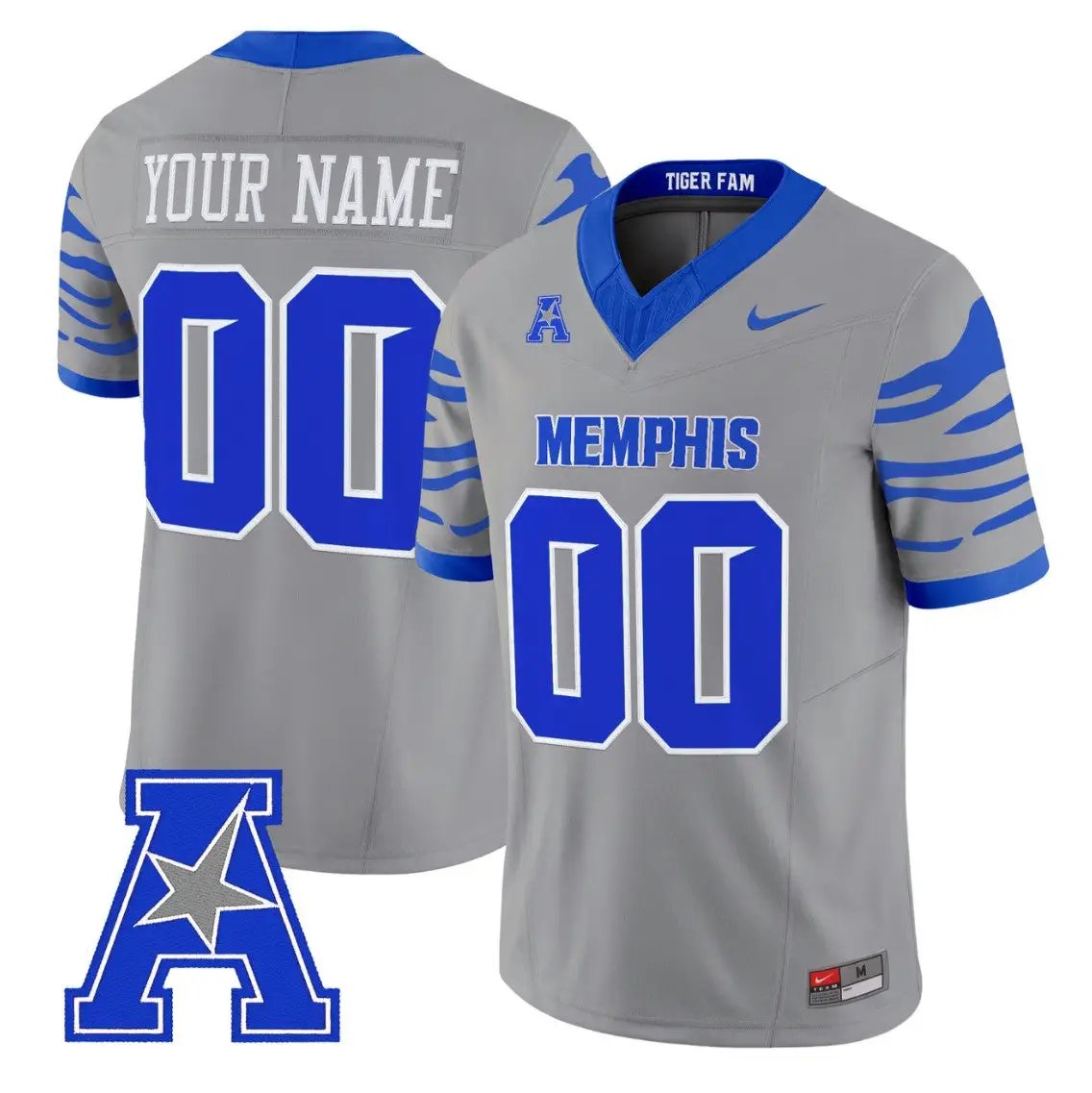 Custom Memphis Tigers Jersey Name, Number 2026 Vapor Limited Stitched 2 Custom Memphis Tigers Jersey Name, Number 2026 Vapor Limited Stitched by My Store NCAA Football Jerseys