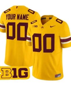 Custom Minnesota Golden Gophers Jersey 2026 Vapor All Stitched 9 Custom Minnesota Golden Gophers Jersey 2026 Vapor All Stitched by My Store NCAA Football Jerseys