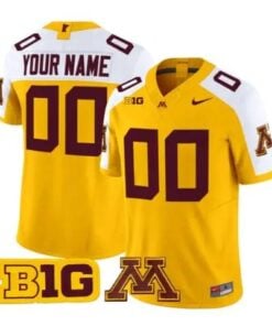 Custom Minnesota Golden Gophers Jersey 2026 Vapor All Stitched by My Store NCAA Football Jerseys