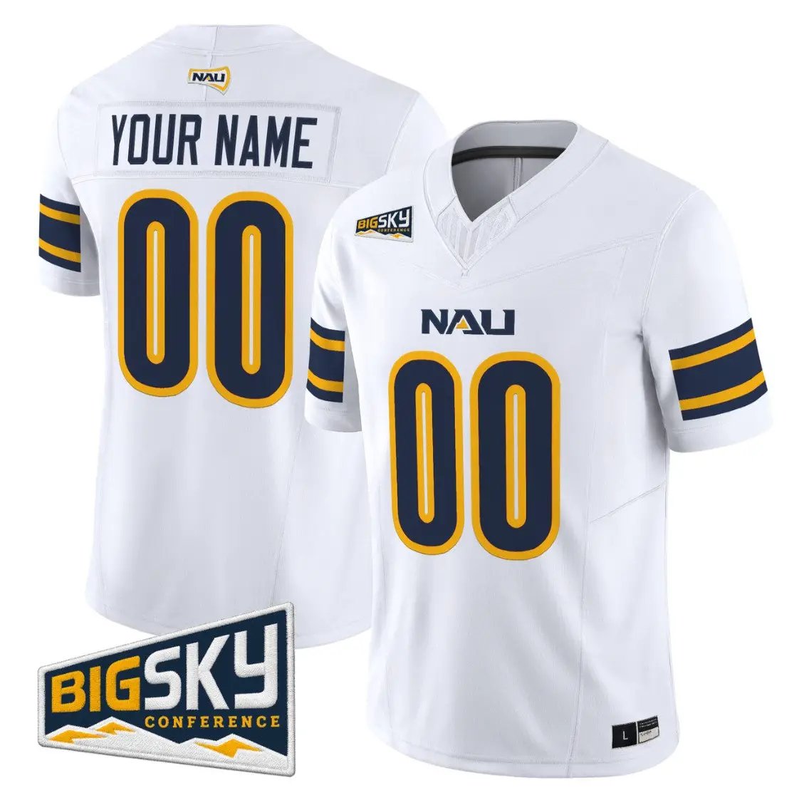 Custom Northern Arizona Lumberjacks Jersey Name, Number 2026 Stitched by My Store NCAA Football Jerseys