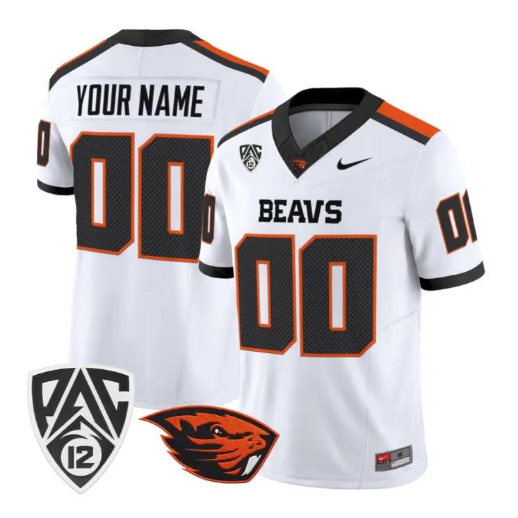 Custom Oregon State Beavers Jersey 2026 Vapor Limited All Stitched 5 Custom Oregon State Beavers Jersey 2026 Vapor Limited All Stitched by My Store NCAA Football Jerseys