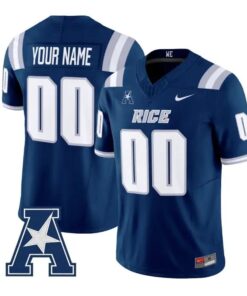 Custom Rice Owls Jersey Name, Number 2026 Vapor Limited All Stitched by My Store NCAA Football Jerseys