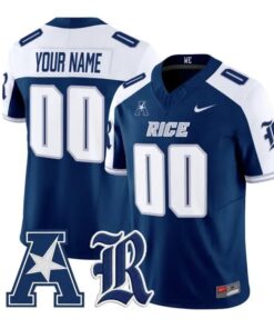 Custom Rice Owls Jersey Name, Number 2026 Vapor Limited All Stitched by My Store NCAA Football Jerseys
