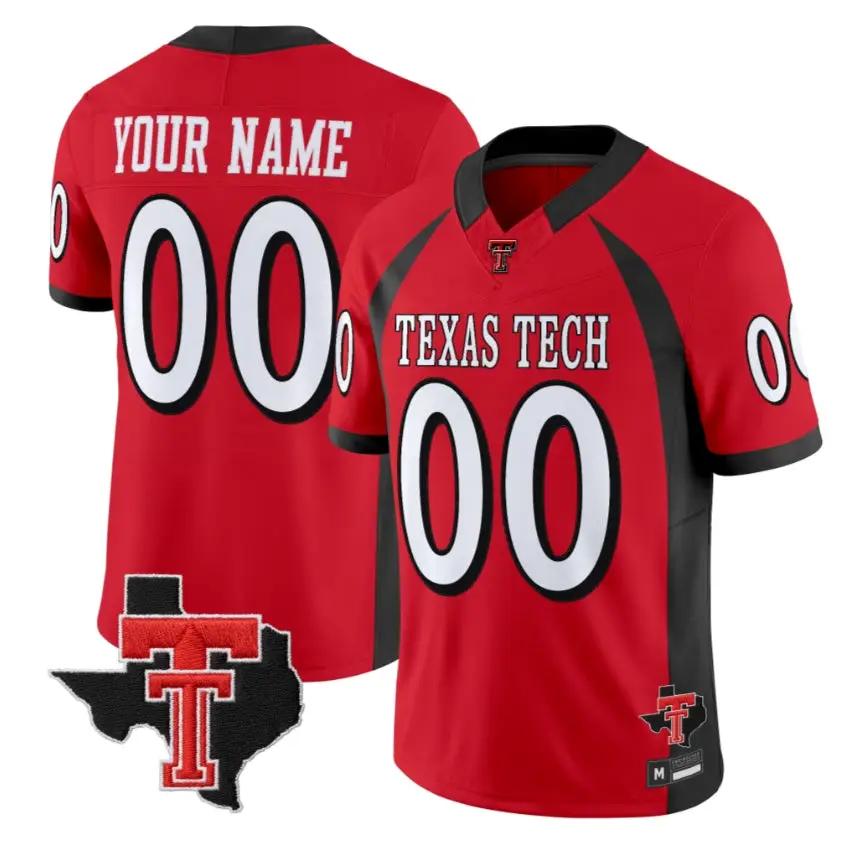Custom Texas Tech Red Raiders Jersey 2026 Texas Patch All Vapor Stitched 1 Custom Texas Tech Red Raiders Jersey 2026 Texas Patch All Vapor Stitched by My Store NCAA Football Jerseys