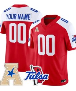 Custom Tulsa Golden Hurricane Jersey 2026 Vapor Limited All Stitched 7 Custom Tulsa Golden Hurricane Jersey 2026 Vapor Limited All Stitched by My Store NCAA Football Jerseys