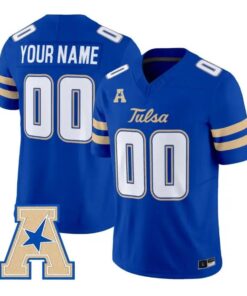Custom Tulsa Golden Hurricane Jersey 2026 Vapor Limited All Stitched 9 Custom Tulsa Golden Hurricane Jersey 2026 Vapor Limited All Stitched by My Store NCAA Football Jerseys