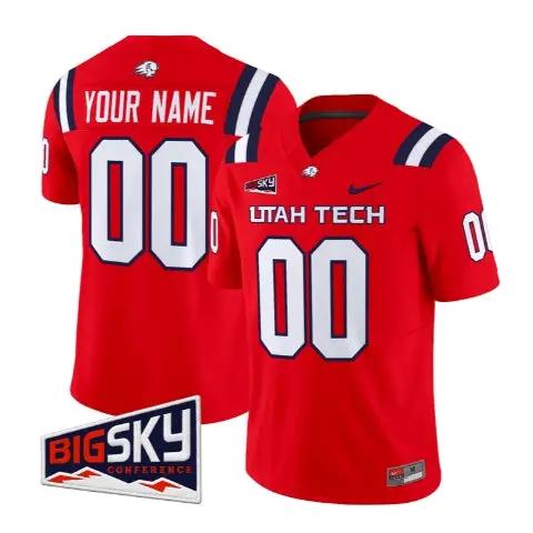 Custom Utah Tech Trailblazers Jersey Name, Number 2026 Stitched 1 Custom Utah Tech Trailblazers Jersey Name, Number 2026 Stitched by My Store NCAA Football Jerseys