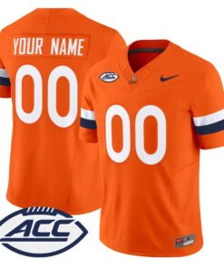 Custom Virginia Cavaliers Jersey Name, Number 2026 Vapor Limited Stitched by My Store NCAA Football Jerseys