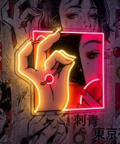 DSC00915_1a4c6c47-7c93-4cc1-b147-471434412a89-1 - Malcom Terry Geisha Girl LED Neon Sign Light Pop Art by VN339