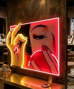 DSC00919-1 - Malcom Terry Geisha Girl LED Neon Sign Light Pop Art by VN339