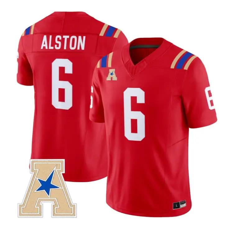 Damari Alston Jersey #6 Tulsa Golden Hurricane 2026 Limited Stitched 2 Damari Alston Jersey #6 Tulsa Golden Hurricane 2026 Limited Stitched by My Store NCAA Football Jerseys