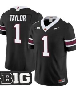Darius Taylor Jersey #1 Minnesota Golden Gophers 2026 Stitched by My Store NCAA Football Jerseys