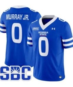 Dennis Murray Jr Jersey #0 Georgia State Panthers 2026 Stitched by My Store NCAA Football Jerseys