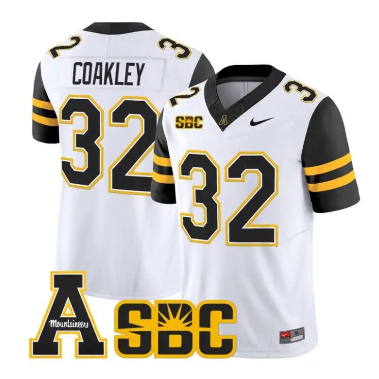 Dexter Coakley Jersey #32 App State Mountaineers 2026 Vapor Stitched 4 Dexter Coakley Jersey #32 App State Mountaineers 2026 Vapor Stitched by My Store NCAA Football Jerseys