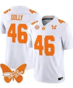 Dolly Parton Jersey #46 Tennessee Volunteers 2026 Stitched by My Store NCAA Football Jerseys
