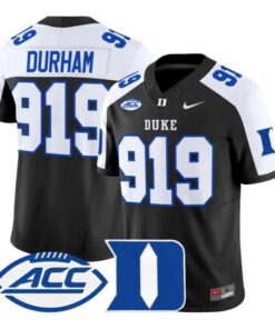 Durham Jersey #919 Duke Blue Devils 2026 Vapor Limited All Stitched by My Store NCAA Football Jerseys
