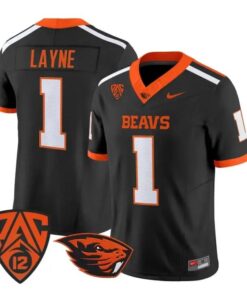 Dylan Layne Jersey #1 Oregon State Beavers 2026 Vapor All Stitched 7 Dylan Layne Jersey #1 Oregon State Beavers 2026 Vapor All Stitched by My Store NCAA Football Jerseys