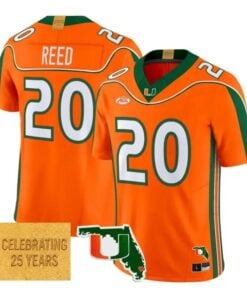 Ed Reed Jersey #20 Miami Hurricanes 2001 Throwback 2026 Limited Stitched 5 Ed Reed Jersey #20 Miami Hurricanes 2001 Throwback 2026 Limited Stitched by My Store NCAA Football Jerseys