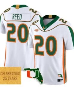Ed Reed Jersey #20 Miami Hurricanes 2001 Throwback 2026 Limited Stitched 6 Ed Reed Jersey #20 Miami Hurricanes 2001 Throwback 2026 Limited Stitched by My Store NCAA Football Jerseys