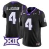 Gil Jackson Jr Jersey #4 TCU Horned Frogs 2026 Vapor Limited Football Stitched by My Store NCAA Football Jerseys