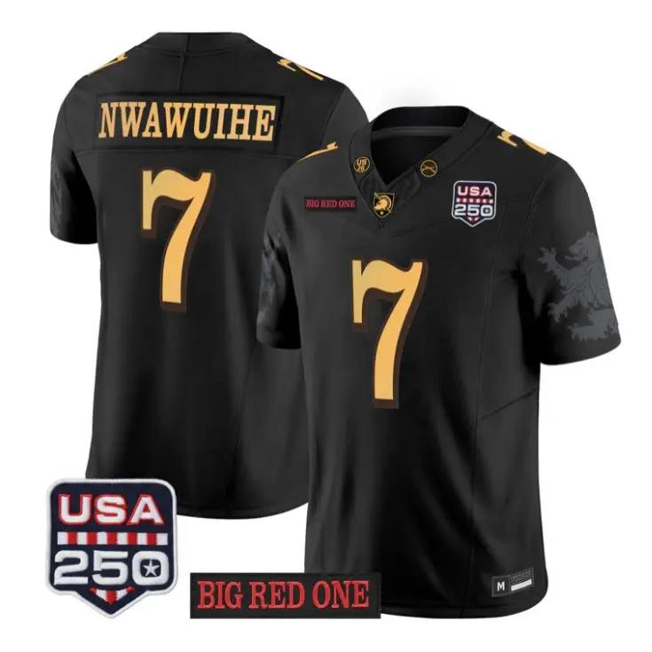 Godspower Nwawuihe Jersey #7 Army Black Knights 2026 Vapor Limited All Stitched 1 Godspower Nwawuihe Jersey #7 Army Black Knights 2026 Vapor Limited All Stitched by My Store NCAA Football Jerseys