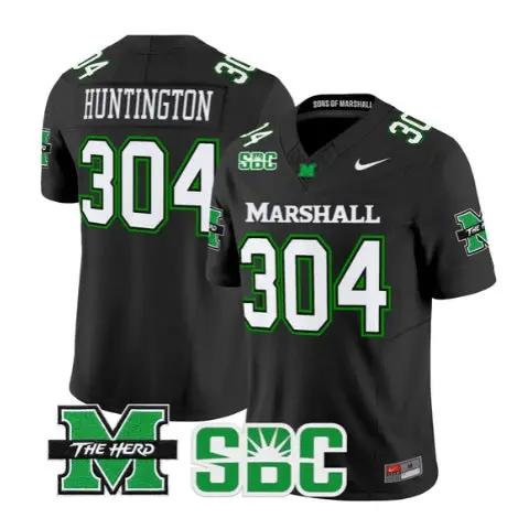 Huntington Jersey #304 Marshall Thundering Herd 2026 Stitched 2 Huntington Jersey #304 Marshall Thundering Herd 2026 Stitched by My Store NCAA Football Jerseys