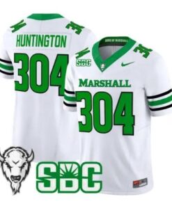 Huntington Jersey #304 Marshall Thundering Herd 2026 Stitched 10 Huntington Jersey #304 Marshall Thundering Herd 2026 Stitched by My Store NCAA Football Jerseys