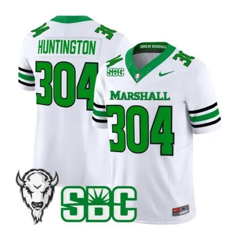 Huntington Jersey #304 Marshall Thundering Herd 2026 Stitched 5 Huntington Jersey #304 Marshall Thundering Herd 2026 Stitched by My Store NCAA Football Jerseys