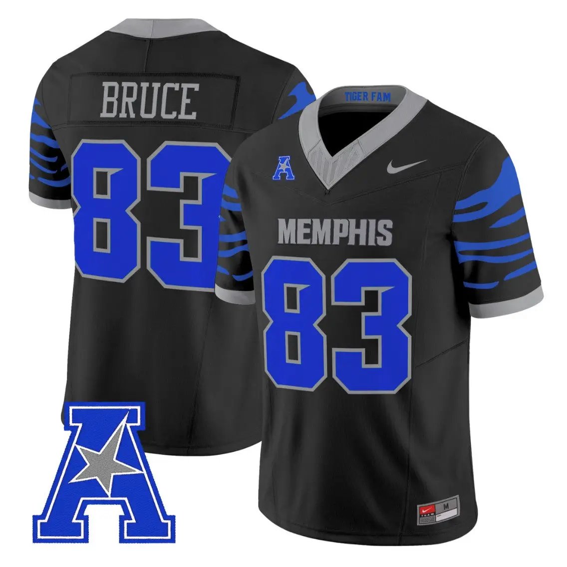 Isaac Bruce Jersey #83 Memphis Tigers 2026 Vapor Limited Stitched 1 Isaac Bruce Jersey #83 Memphis Tigers 2026 Vapor Limited Stitched by My Store NCAA Football Jerseys