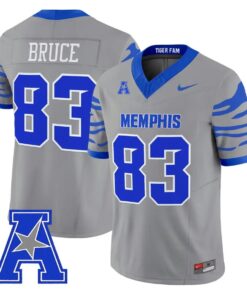 Isaac Bruce Jersey #83 Memphis Tigers 2026 Vapor Limited Stitched 6 Isaac Bruce Jersey #83 Memphis Tigers 2026 Vapor Limited Stitched by My Store NCAA Football Jerseys