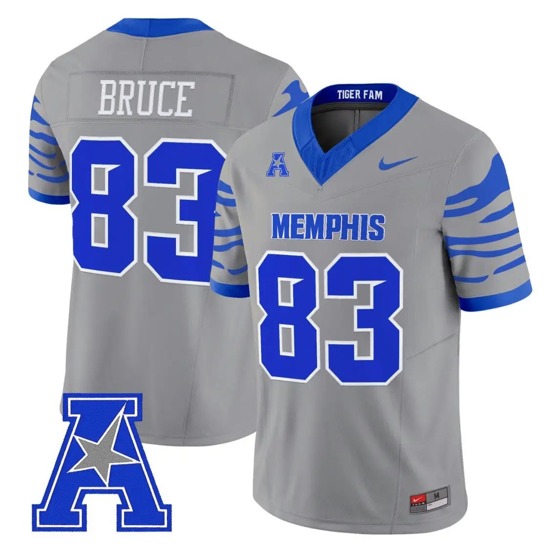 Isaac Bruce Jersey #83 Memphis Tigers 2026 Vapor Limited Stitched 2 Isaac Bruce Jersey #83 Memphis Tigers 2026 Vapor Limited Stitched by My Store NCAA Football Jerseys
