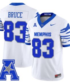 Isaac Bruce Jersey #83 Memphis Tigers 2026 Vapor Limited Stitched 8 Isaac Bruce Jersey #83 Memphis Tigers 2026 Vapor Limited Stitched by My Store NCAA Football Jerseys