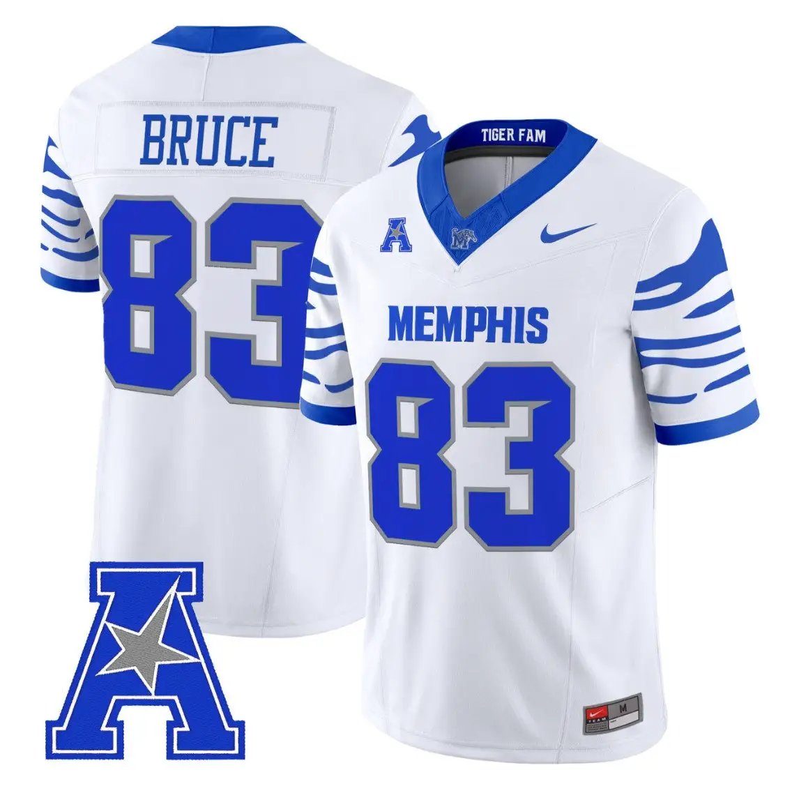 Isaac Bruce Jersey #83 Memphis Tigers 2026 Vapor Limited Stitched 4 Isaac Bruce Jersey #83 Memphis Tigers 2026 Vapor Limited Stitched by My Store NCAA Football Jerseys