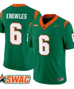 Isaiah Knowles Jersey #6 Florida A&M Rattlers 2026 Limited Stitched by My Store NCAA Football Jerseys