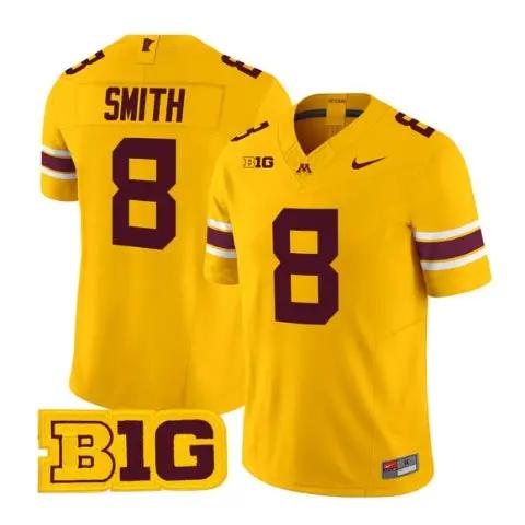 Jalen Smith Jersey #8 Minnesota Golden Gophers 2026 Stitched 3 Jalen Smith Jersey #8 Minnesota Golden Gophers 2026 Stitched by My Store NCAA Football Jerseys